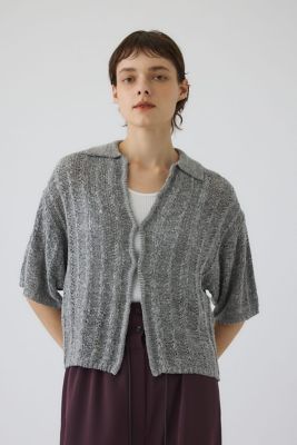 FABRIC DOCKING CARDIGAN（300JS270