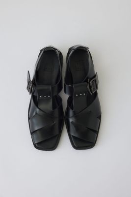 Leather cage sandal（460JAN50－0911