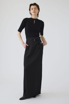 おしげ　レディース　BLK S Silent slash tops（460JAN70－0071