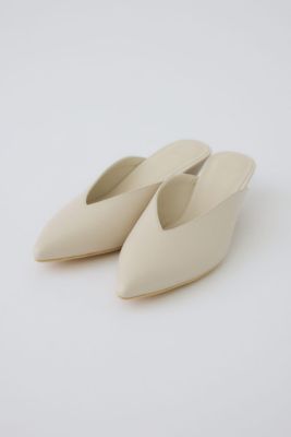 【大幅お値下げ】美品　ARQUE Udot ミュール Pointed toe mule（460JAS50－0831） | RIM