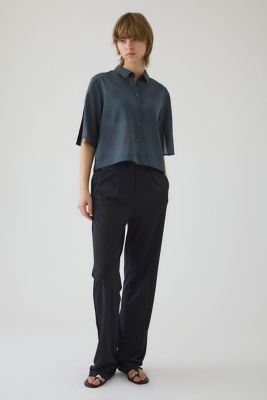 ＜RIM.ARK (Women)＞Ｈｉｄｄｅｎ　ｄｅｔａｉｌ　ｂｏｘ　ｓｈｉｒｔ（４６０ＪＳＬ３０－１６０１）