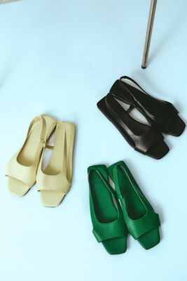 Minimal leather sandal（460JSL50