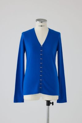 Many hook V neck tops（460JSL70－0291