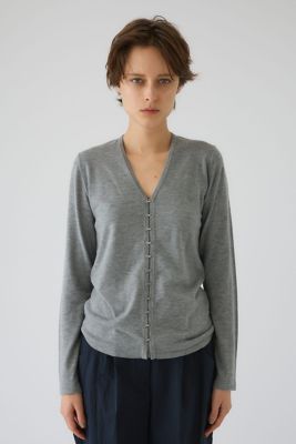Many hook V neck tops（460JSL70－0291
