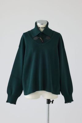 Toggle motif knit tops（460JSL70