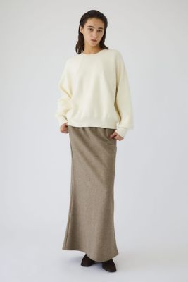 ＜RIM.ARK (Women)＞Ｅｌａｓｔｉｃ　ｔｏｕｃｈ　ｂａｓｉｃ　ｋｎｉｔ（４６０ＪＳＬ７０－２３７１）
