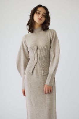 Setting knit dress（460JSL73－2361