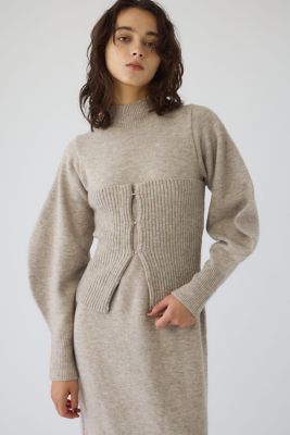 Setting knit dress（460JSL73－2361