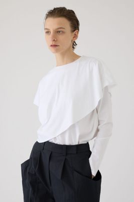 Layered gather cut tops（460JSL80