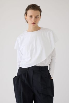 Layered gather cut tops（460JSL80