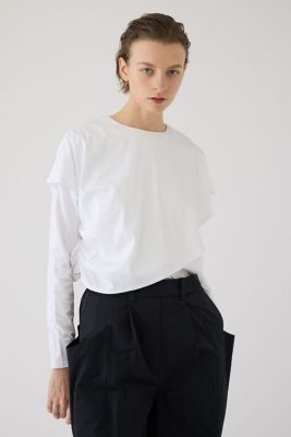 Layered gather cut tops（460JSL80