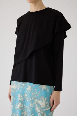 Layered gather cut tops（460JSL80