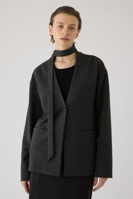＜RIM.ARK (Women)＞Ｄｏｕｂｌｅ　ｆａｃｅ　ｔｉｅ　ｊａｃｋｅｔ（４６０ＪＳＬ８０－０７７１）