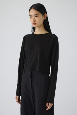 OUT SEAM SATIN SK 定価39600 三越伊勢丹限定 約70%オフ Silky long T／SH（460JSL80－1671） | RIM