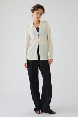 Sheer lace hook tops（460JSL80－2391