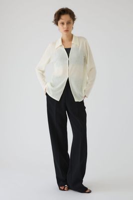 Sheer lace hook tops（460JSL80－2391