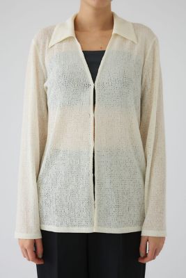 Sheer lace hook tops（460JSL80－2391