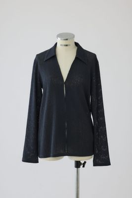 Sheer lace hook tops（460JSL80－2391