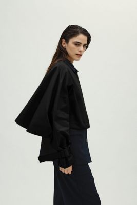 ＜RIM.ARK (Women)＞Ｂａｃｋ　ｔｕｃｋ　ｓｈｏｒｔ　ＪＫ（４６０ＪＳＮ３０－０１３１）