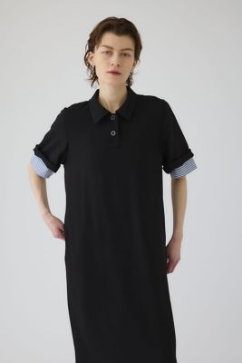 ＜RIM.ARK (Women)＞Ｐｏｌｏ　ｄｅｓｉｇｎ　ｍａｘｉ　ＯＰ（４６０ＪＳＮ３３－１９９１）