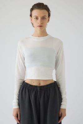 Cropped tight tops（460JSN80－0101