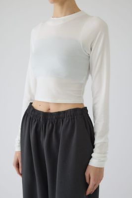 Cropped tight tops（460JSN80－0101
