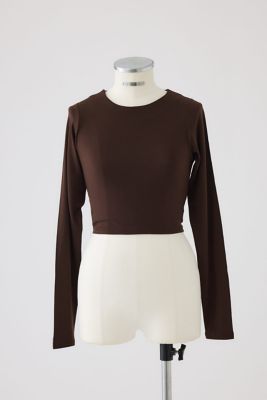 Cropped tight tops（460JSN80－0101