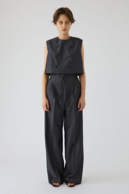 Mannish high waist easy PT（460JSS31