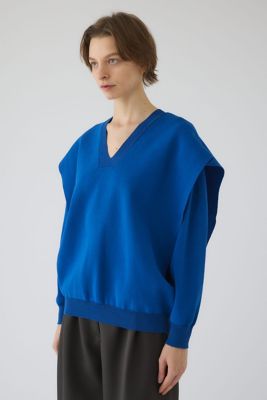 Side open oversized knit PO