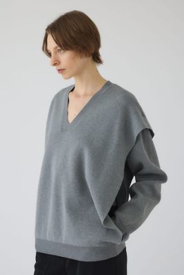 Side open oversized knit PO