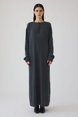＜RIM.ARK (Women)＞Ｆａｂｒｉｃ　ｃｏｖｅｒｅｄ　ｂｕｔｔｏｎ　ｄｒｅｓｓ（４６０ＪＳＳ７３－０６９１）
