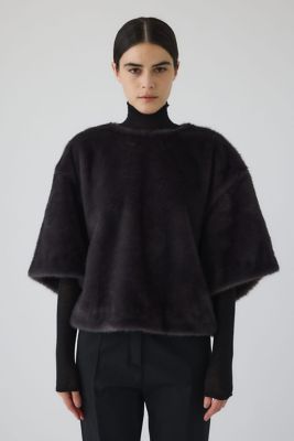 ＜RIM.ARK (Women)＞Ｓｑｕａｒｅ　ｆｕｒ　ｔｏｐｓ（４６０ＪＳＳ８０－２３３１）