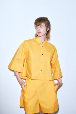 ナゴンスタンス asymmetry half-sleeves shirt（ナゴンスタンス