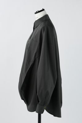 【きれいめファッション51選】上品さと清潔感をキープし egg shirt（470GA430－0280 drape ワンピース