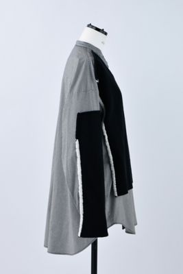 knit combination shirt（470GA470 