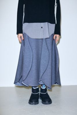 ＜nagonstans (Women)＞ｒｏｕｎｄｅｄ　ｓｋｉｒｔ（４７０ＧＡ５８１－１２２０）