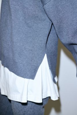 ナゴンスタンス nagonstans knit pullover クルーネックニット 470GA870-1130 グレー サイズ：M 11012470GA8701130170003?$VS_1500$