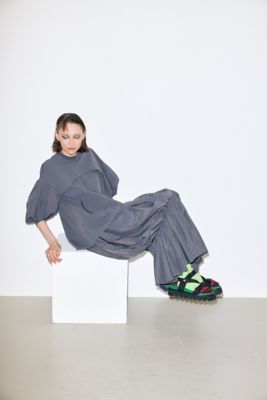 nagonstans / ナゴンスタンス | 2023SS | balloon sleeve pullover  