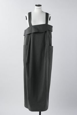 ナゴンスタンス straight jumper skirt side pockets jumper skirt