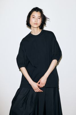 今期ナゴンスタンスコンビネーションクルーネックプルオーバー