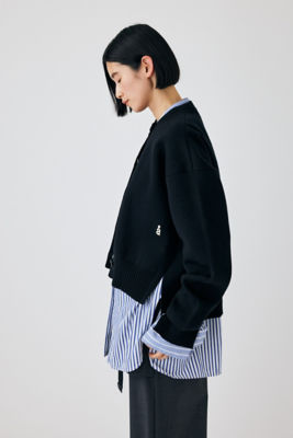 ナゴンスタンス wide rib cardigan-