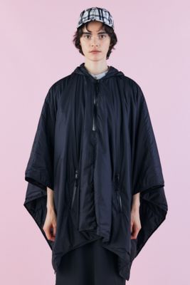 ＜nagonstans (Women)＞≪送料無料≫ｐａｄｄｉｎｇ　ｐｏｎｃｈｏ（４７０ＨＡ１３０－０４１０）