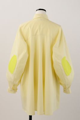 bi－color pocket shirt | nagonstans (Women