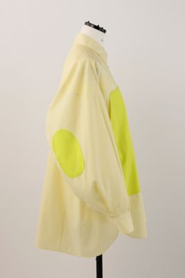 bi－color pocket shirt | nagonstans (Women