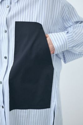 ｂｉ－ｃｏｌｏｒ　ｐｏｃｋｅｔ　ｓｈｉｒｔ