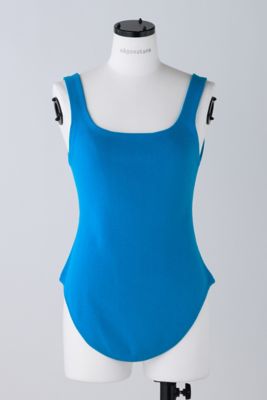 ｃｏｔｔｏｎ－ｋｎｉｔ　ｒｏｕｎｄ　ｈｅｍ　ｔａｎｋ　ｔｏｐ（４７０ＨＡ１７０－０４３０）