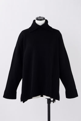 ＜nagonstans (Women)＞ｓｈｉｒｔ　ｃｏｌｌａｒ　ｋｎｉｔ　ｐｕｌｌｏｖｅｒ（４７０ＨＡ１７０－１４７０）