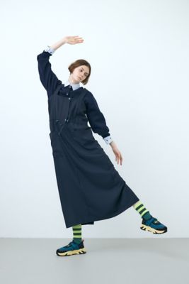 drawstring jumper skirt