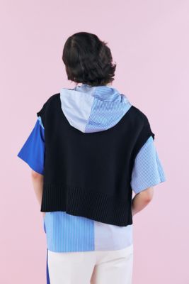 ｚｉｐ　ｃｒｏｐｐｅｄ　ｖｅｓｔ（４７０ＨＡ４７０－０６１０）