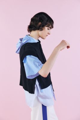 ｚｉｐ　ｃｒｏｐｐｅｄ　ｖｅｓｔ（４７０ＨＡ４７０－０６１０）